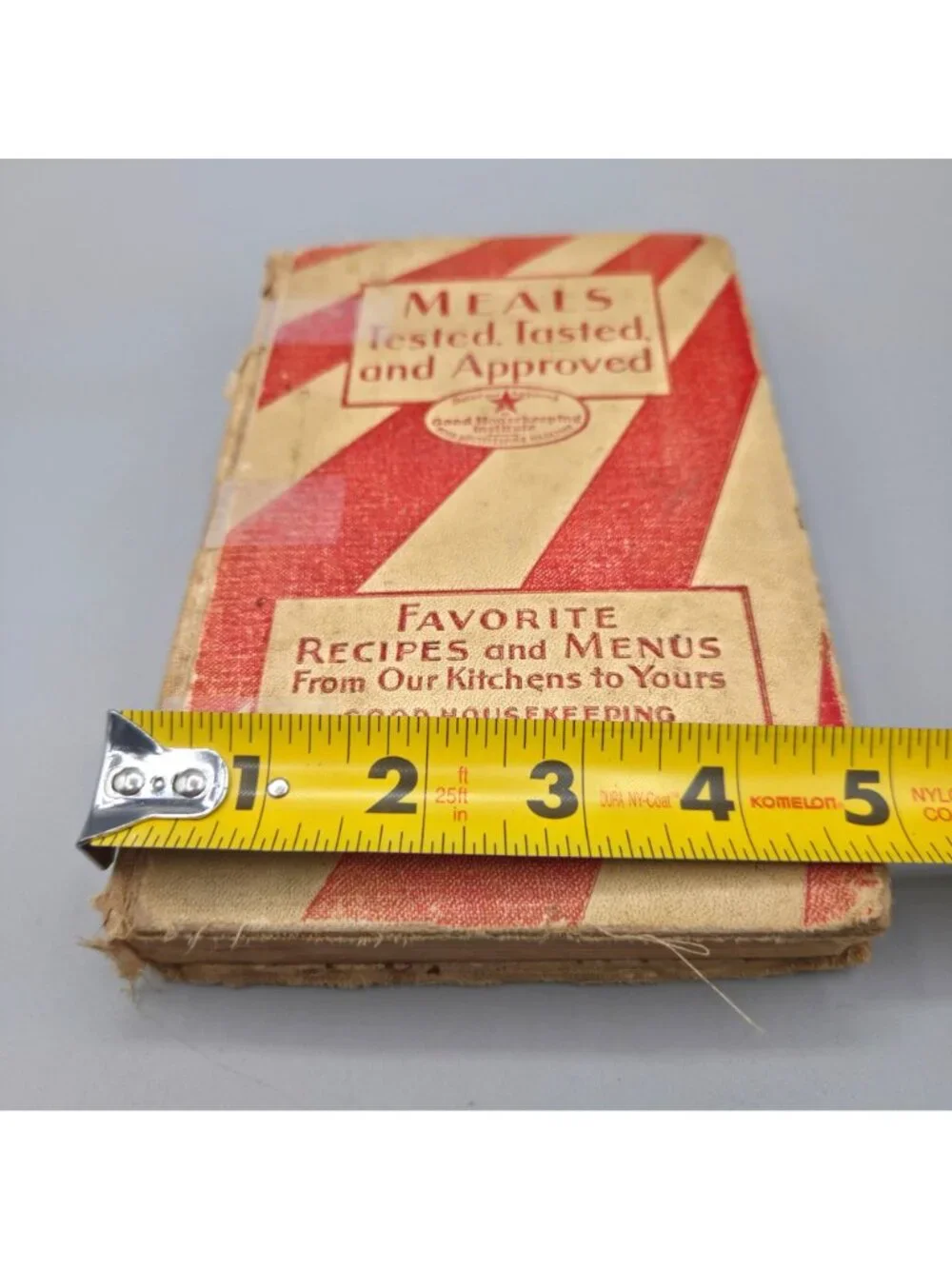 Vintage 1930 Good Housekeeping Cookbook Meals Tested Tasted Approved 2nd Edition